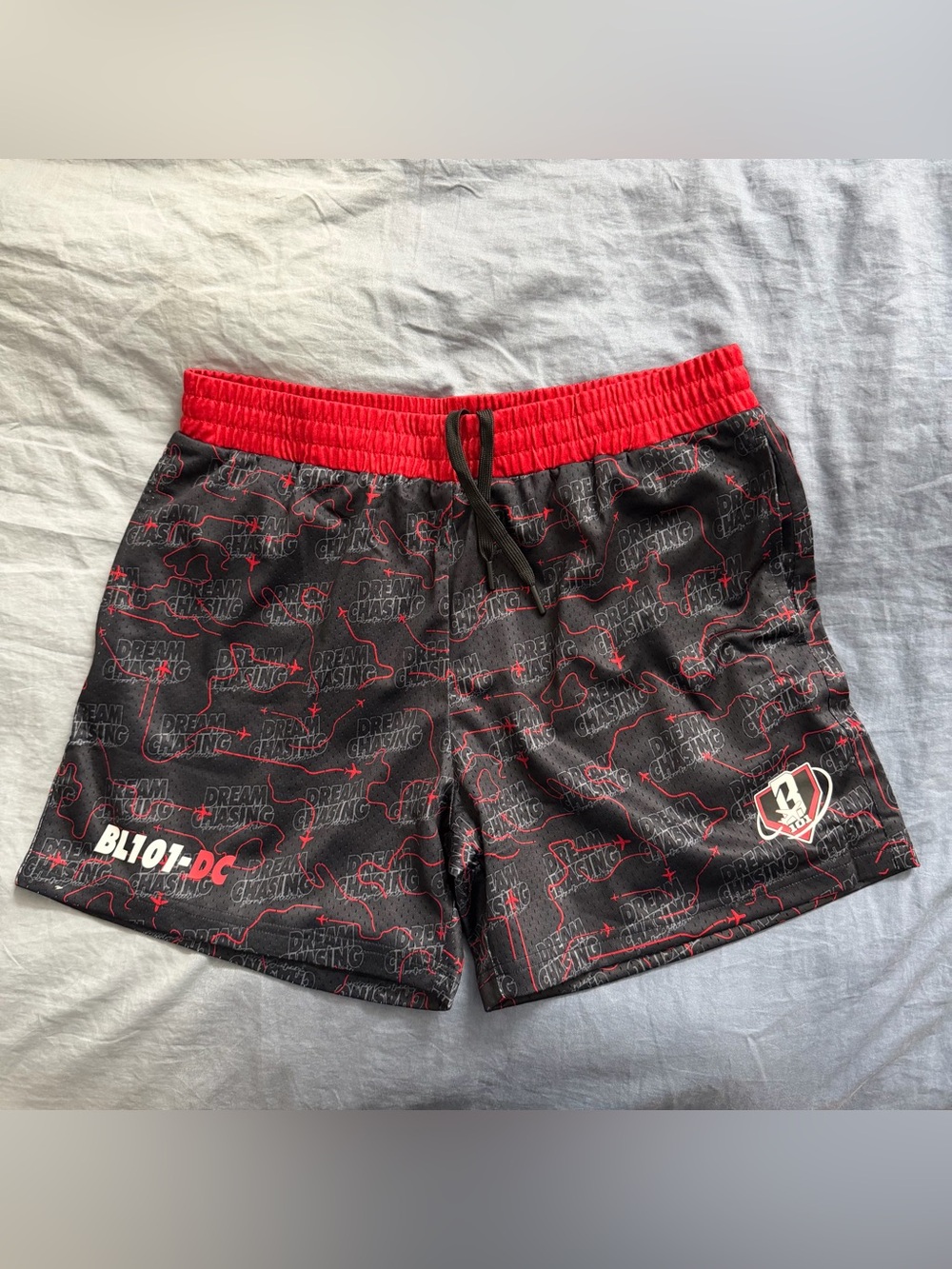 BL101 Dream Chaser Red Eye men’s shorts athletic baseball lifestyle